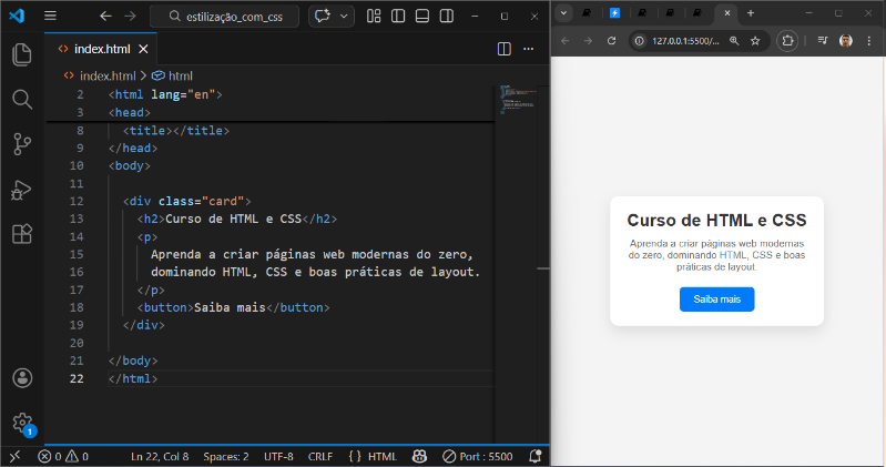 "Resultado esperado"